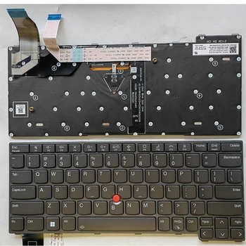 Американо-Английская Клавиатура Новая Для Ноутбука Lenovo ThinkPad X13 Gen 2 Type 20WK 20WL 20XH X13 Yoga Gen 2 Type 20W8 20W9 Серии С подсветкой