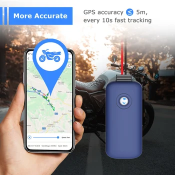 Мотоцикл GPS трекер 2G Отслеживание в реальном времени Локатор автомобиля Грузовик для управления автопарком Авто Финансы