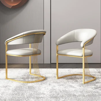 Обеденный стул для отдыха Напольный салон Офисный Дизайнерский стул Nordic Modern Sillas Para Sala De Estar Мебель для гостиной LQQ20XP