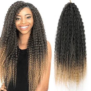 Dairess 20-дюймовые синтетические бразильские мягкие плетеные волосы для наращивания, афро-кудрявые, вязаные крючком волосы, мягкие для чернокожих женщин