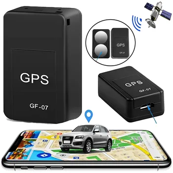 Мини GF-07 GPS автомобильный трекер, отслеживание в реальном времени, противоугонный локатор, защита от потери, сильное магнитное крепление, устройство для определения местоположения SIM-карты