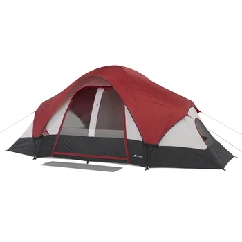 Ozark Trail 8-местная модифицированная купольная палатка с задним окном, походная палатка