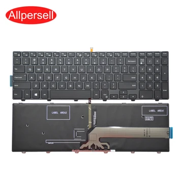 Клавиатура для ноутбука Dell 15 3541 3542 3543 5548 5542 5543 5545 5547 P39F, абсолютно новая, с подсветкой